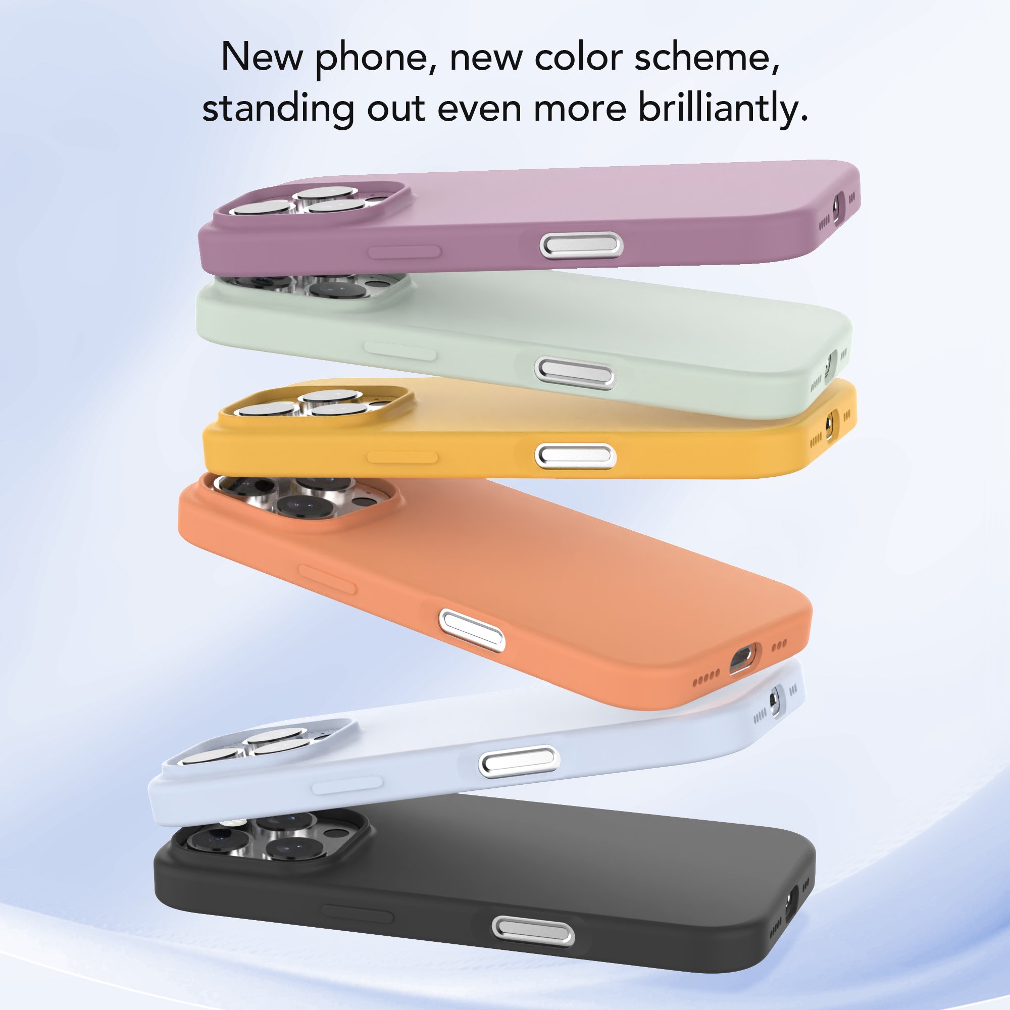 Wholesale Custom Logo Colorful Silicone TPU Mobile Phone Case Phone 13 14 15 16 PRO MAX PLUS Hot Sale Soft Micro Rubber Cover