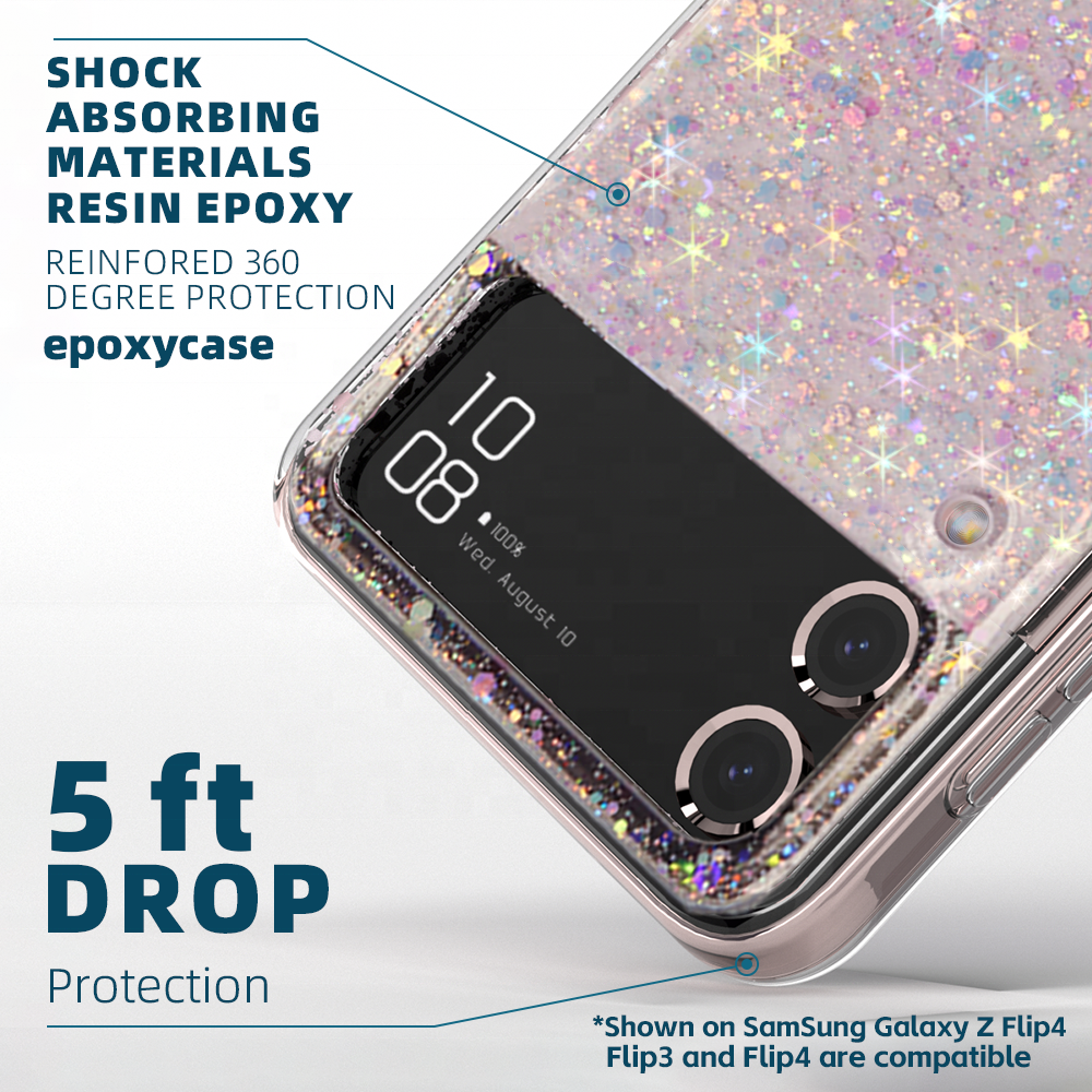 mobile phone cases for samsung zflip4 shockproof phone case