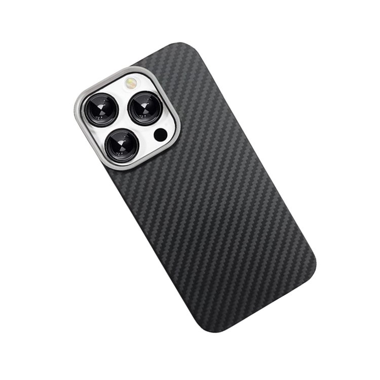 Wholesale High Quality Carbon Fiber Phone Case Aramid Fiber Protective Magnetic Mobile Phone Case For iPhone