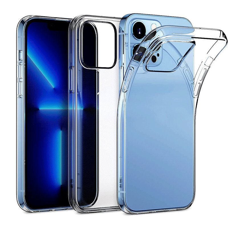 Back cover soft 1.5mm clear tpu phone case for iPhone 15 Pro Max 15 15 Pro 15 Plus 14 13 12
