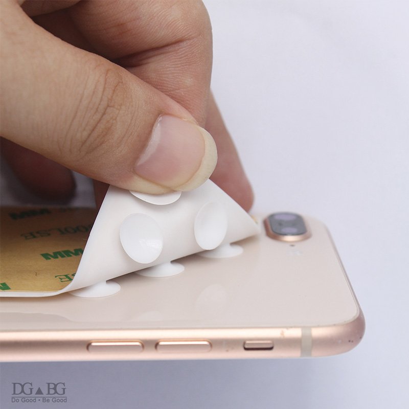 Silicone Anti-slip 24 Suction Cup Pads Mat Adhesive Mount Mobile Case Phone Holder Mobile Sucker