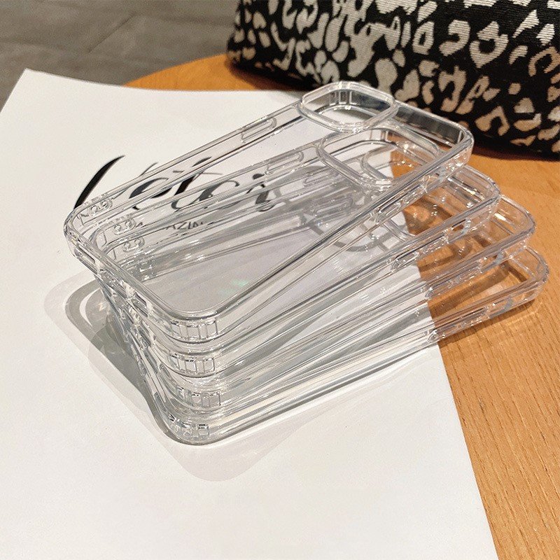 OEM Ultra Crystal Clear PC hard material anti-stock Mobile Phone Cover Space Case