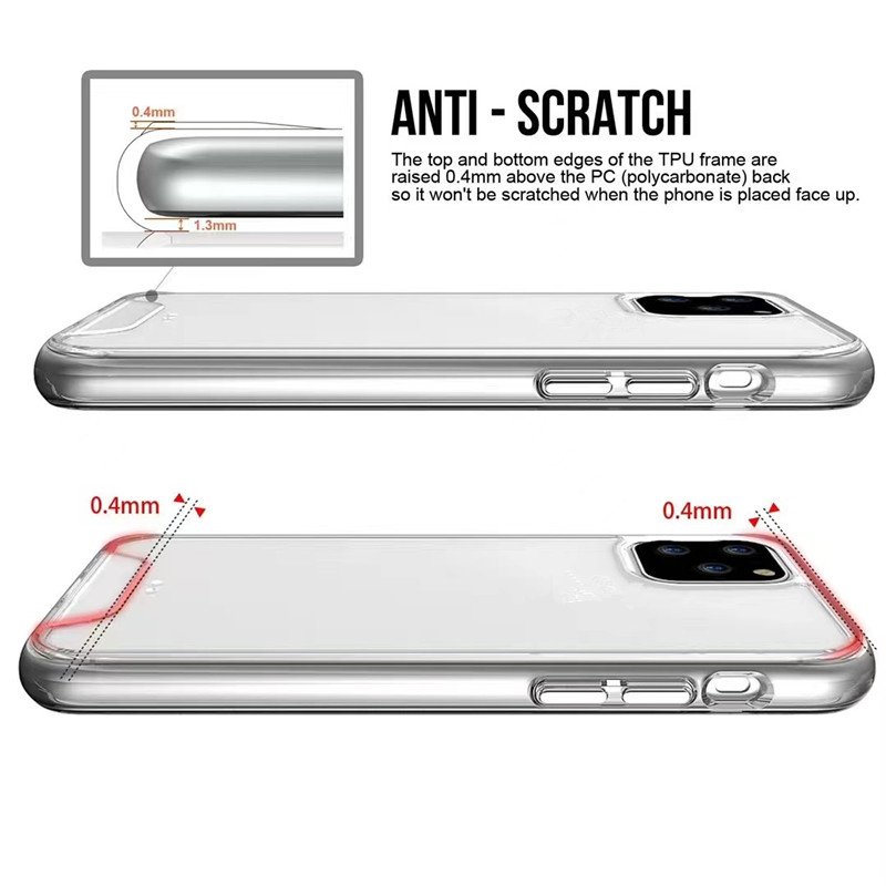OEM Ultra Crystal Clear PC hard material anti-stock Mobile Phone Cover Space Case
