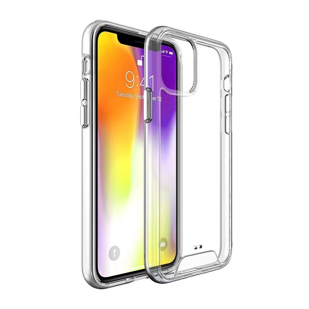 OEM Ultra Crystal Clear PC hard material anti-stock Mobile Phone Cover Space Case