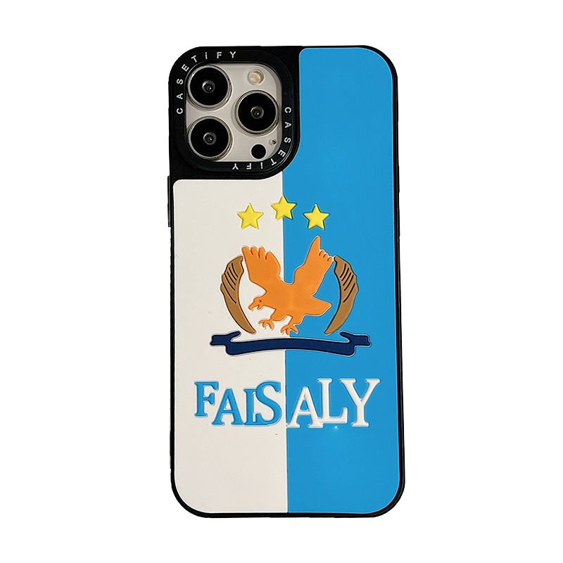 Cartoon Design Soccer Team TPU Mobile Phone Shell Cover for iPhone 15 14 13 12 11 Pro Max Personalized Football Protective Case