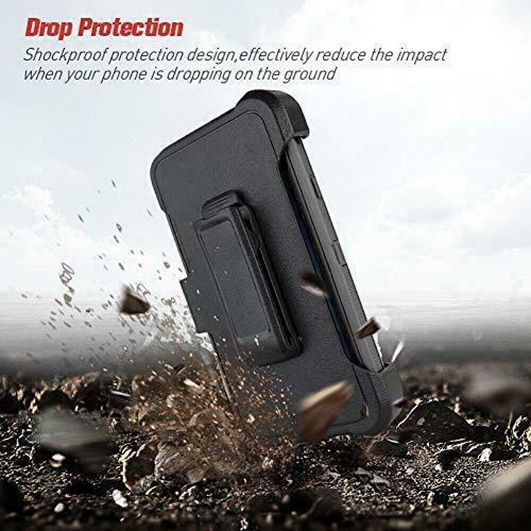 Holster Robot Rugged Belt Clip kickstand Heavy Duty Armor Defender Back Cover For Samsung galaxy S24 Ultra Mobile Phone Case