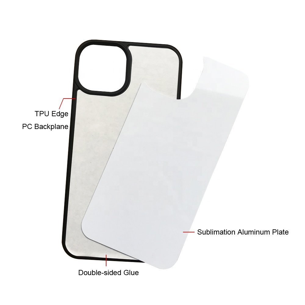 New Arrival 2D TPU PC Sublimation Blank Phone Cover Case For Samsung S24 For Iphone 16 12 13 14 15 Pro Max