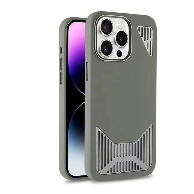 Liquid breathable and heat dissipating magnetic mobile phone cases for iPhone16 15promax 14 13 12 11