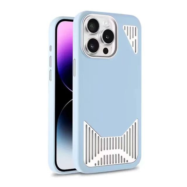 Liquid breathable and heat dissipating magnetic mobile phone cases for iPhone16 15promax 14 13 12 11