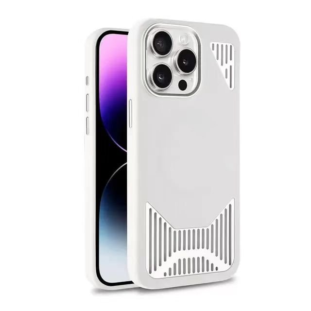 Liquid breathable and heat dissipating magnetic mobile phone cases for iPhone16 15promax 14 13 12 11
