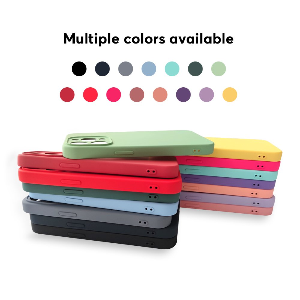 Custom LOGO Mobile Silicone Phone Case For iPhone Silicone Case For Apple iPhone Case Silicone 12 13 14 15 Pro Max
