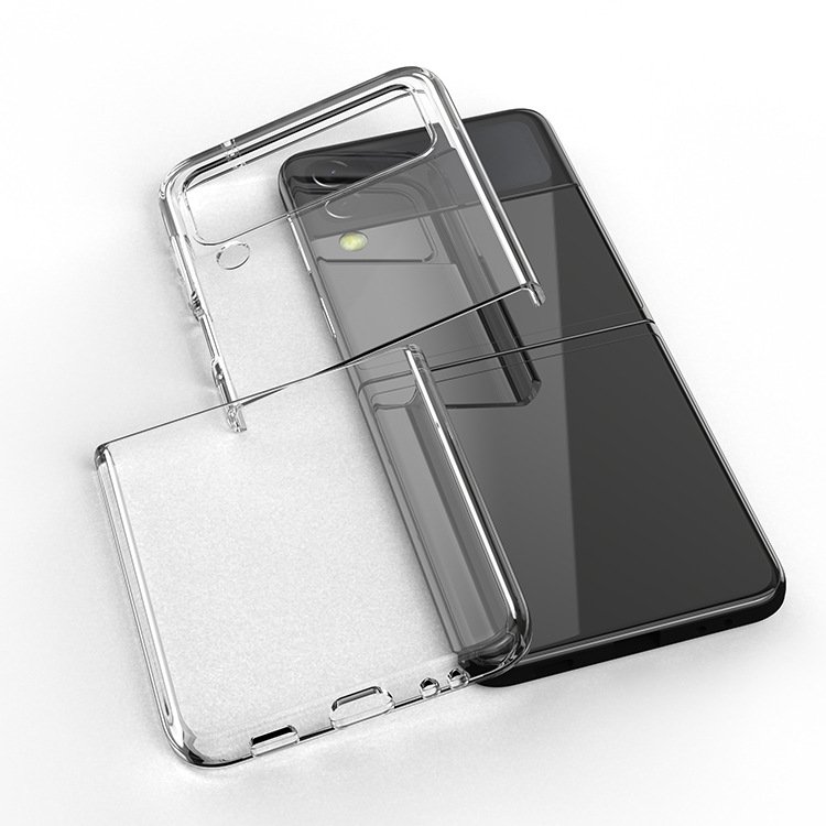 Z Flip 4 5 6 Phone case Soft TPU+PC Hard Acrylic Shockproof Armor Mobile Phone Case For Samsung Galaxy Z Fold 6 5 4 Phone Cover