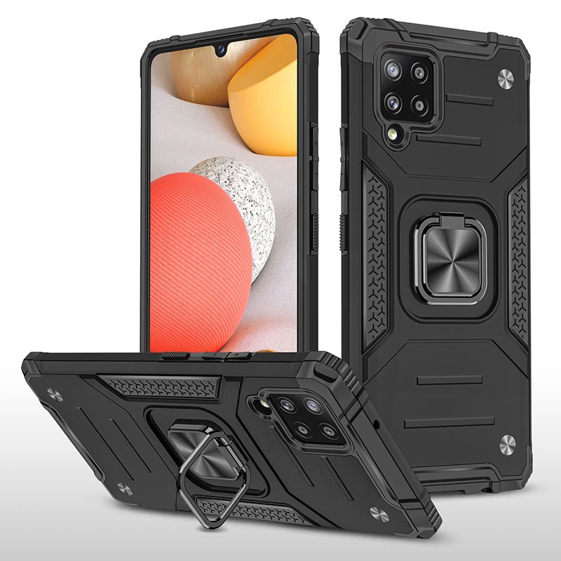 New Luxury Design TPU+PC Shockproof Cover for iPhone 16 Pro Max Huawei Realme and Blu Mobile Phones Features Wallet Option
