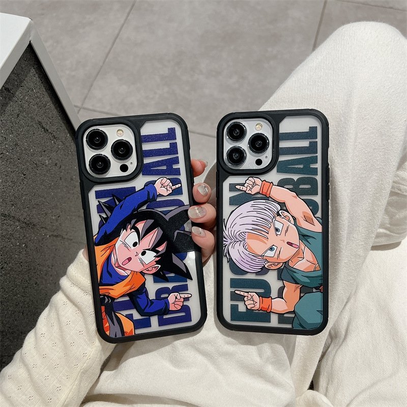 new printing dragonball GOKU cover mobile cases packaging for iphone 13 14 15 pro max