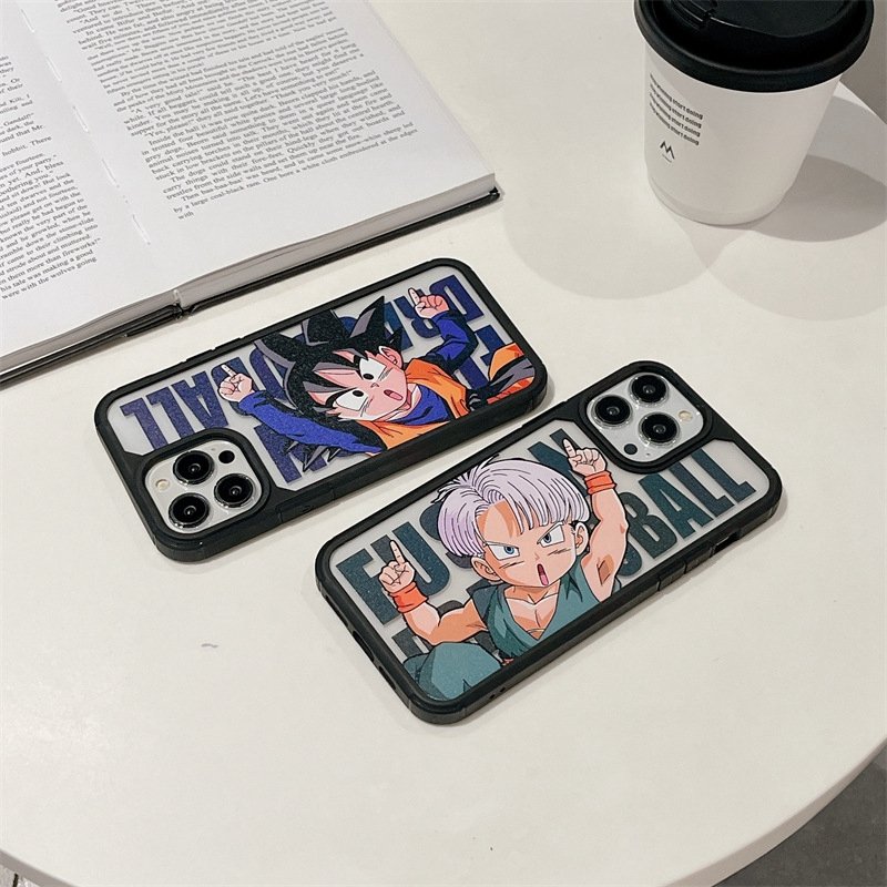 new printing dragonball GOKU cover mobile cases packaging for iphone 13 14 15 pro max