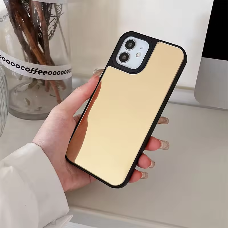 Mirror mobile phone case for iphone 15 16 pro max