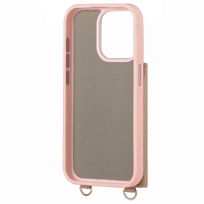 New Trend Luxury Mobile Phone Cases Mirror Card Wallet Design PU Leather Case For iPhone 15 Pro Max Leather Phone Case