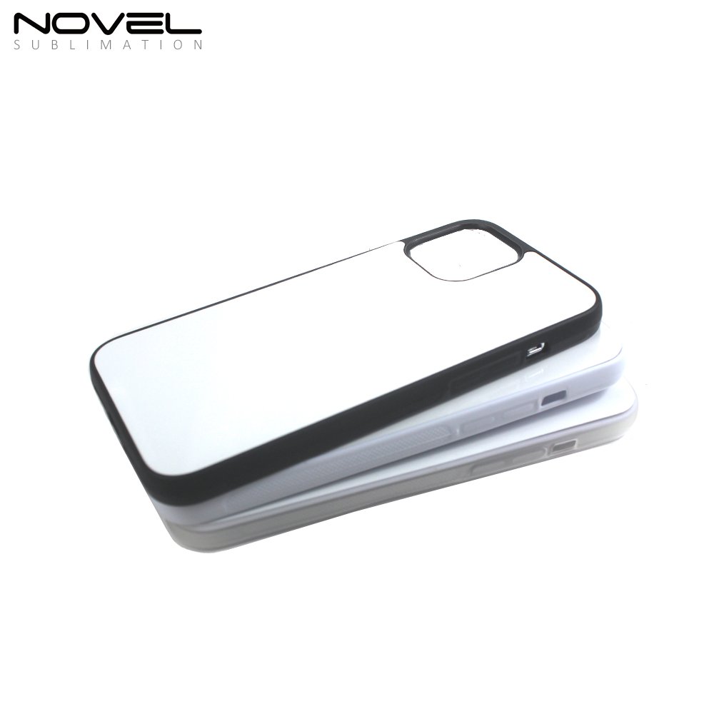 Aluminum Sheet TPU 2D Tough Sublimation Blank Cell Phone Case For Iphone 16 / 16 Pro max / 12 Mobile Phone Case For iPhone 15