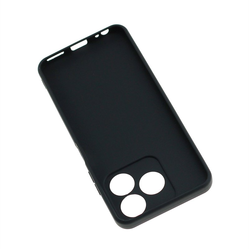 Manufacturer Wholesale Matte TPU Cases Soft Frosted Back Cover Silicone Mobile Phone Case For ZTE Nubia V60 Design Black