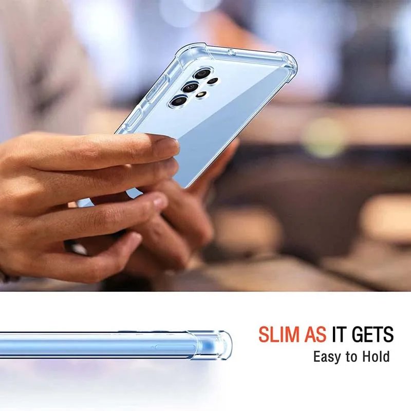 Clear Case Phone Cover Soft Silicone for Samsung Galaxy A54 5G A34 5G A24 A14 4G Thick Shockproof for Samsung A04s A04e A04