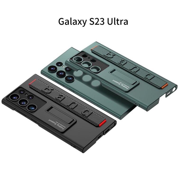 For samsung s23 ultra case wristband business case s23 ultra-thin bracket anti-drop for galaxy s23 ultra case