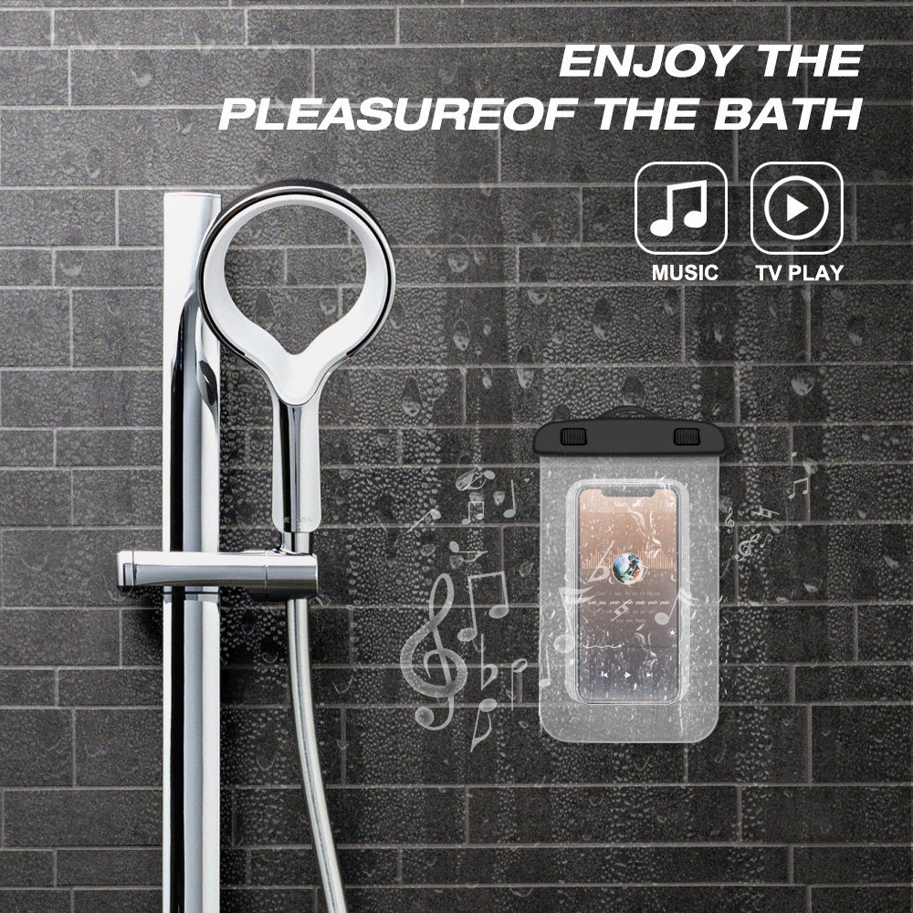 Wholesale Mobile Phone Case Waterproof Bag Customized IPX 8 PVC Bag Cellphone Cover Waterproof Cover Bag