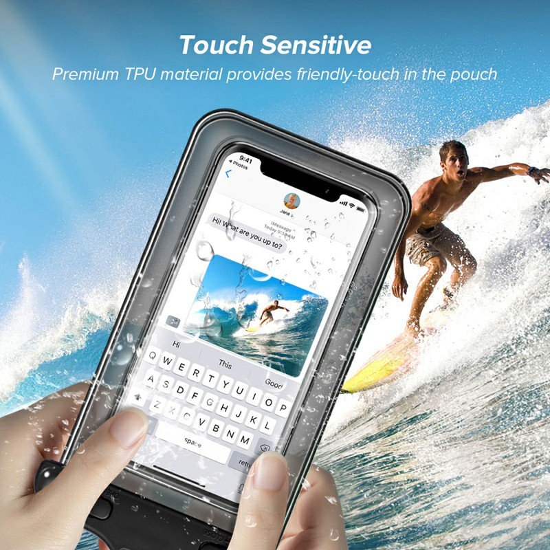 Wholesale Mobile Phone Case Waterproof Bag Customized IPX 8 PVC Bag Cellphone Cover Waterproof Cover Bag