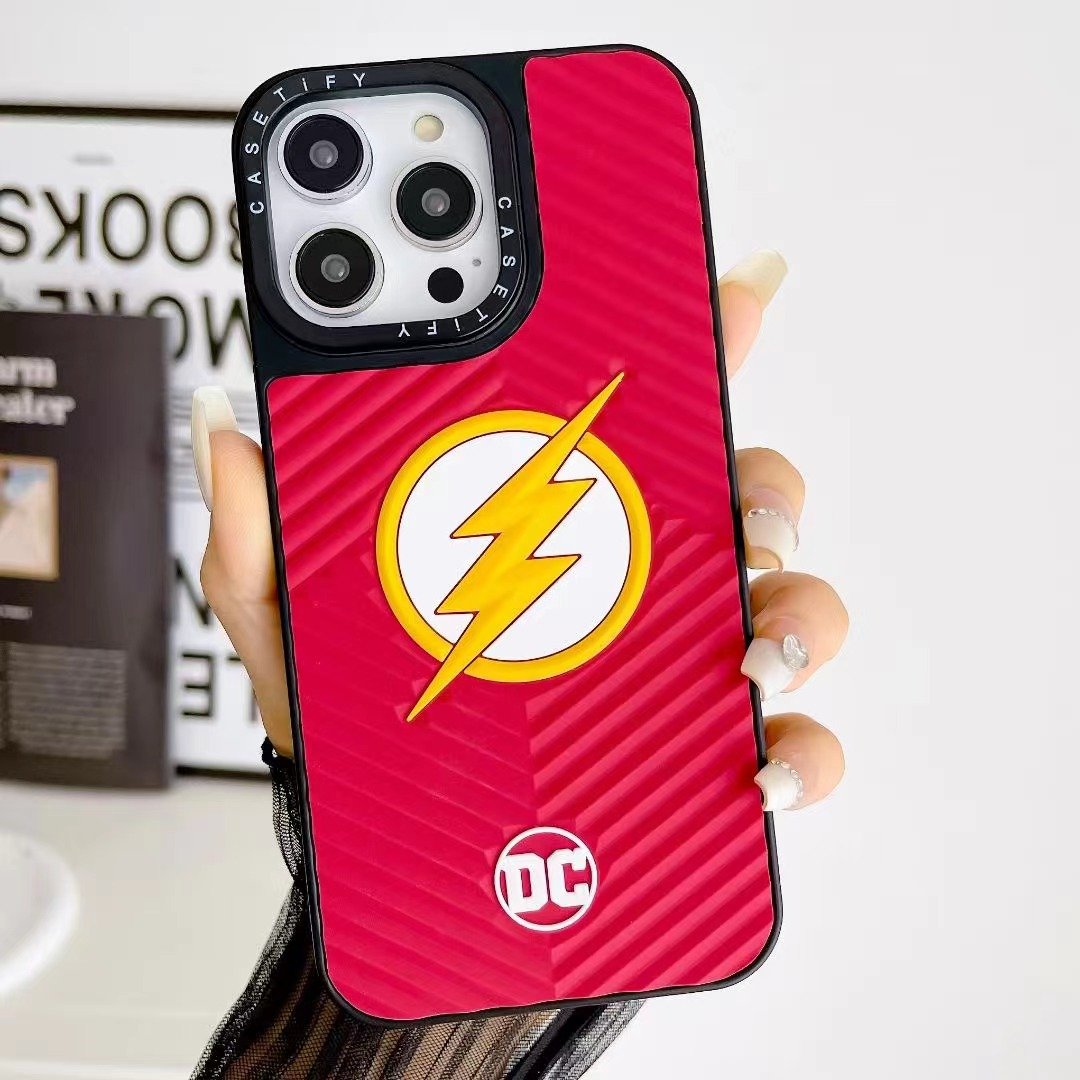 Fashion 3d Stereoscopic Silicone Phone Case For Iphone 15 14 13 12 11 Pro Max Spiderman Iron Man Phone Covers Case