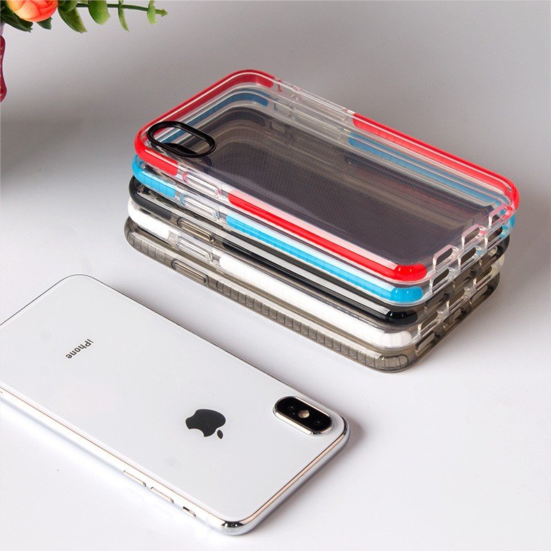 High quality Impact case transparent TPU+TPE+PC phone case for iPhone12/13/14/15/16 series