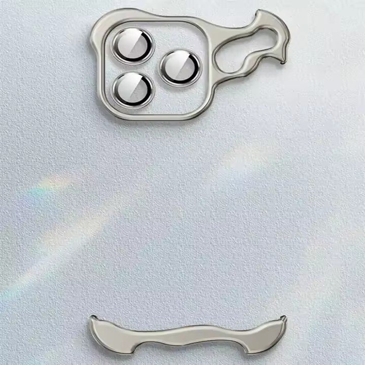 Minimalism Alloy Phone Case Compatible for iPhone 16 15 14 13 12 pro max series