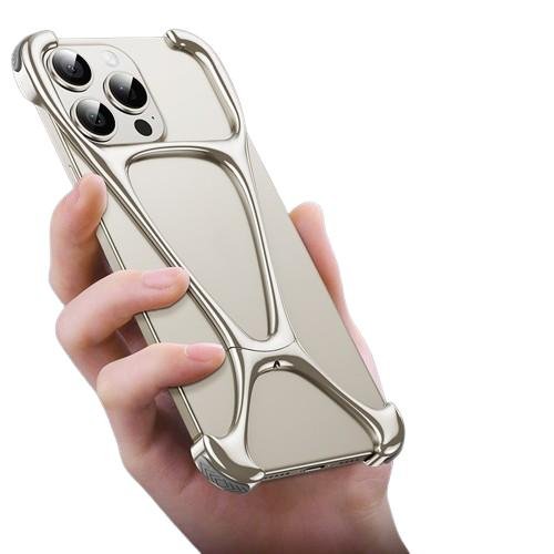Mobile Phone Cases Cellphone Case Screen Lens Zinc Alloy Luxury Protection Shockproof for Iphone 15 14 Mobile Phone Accessories