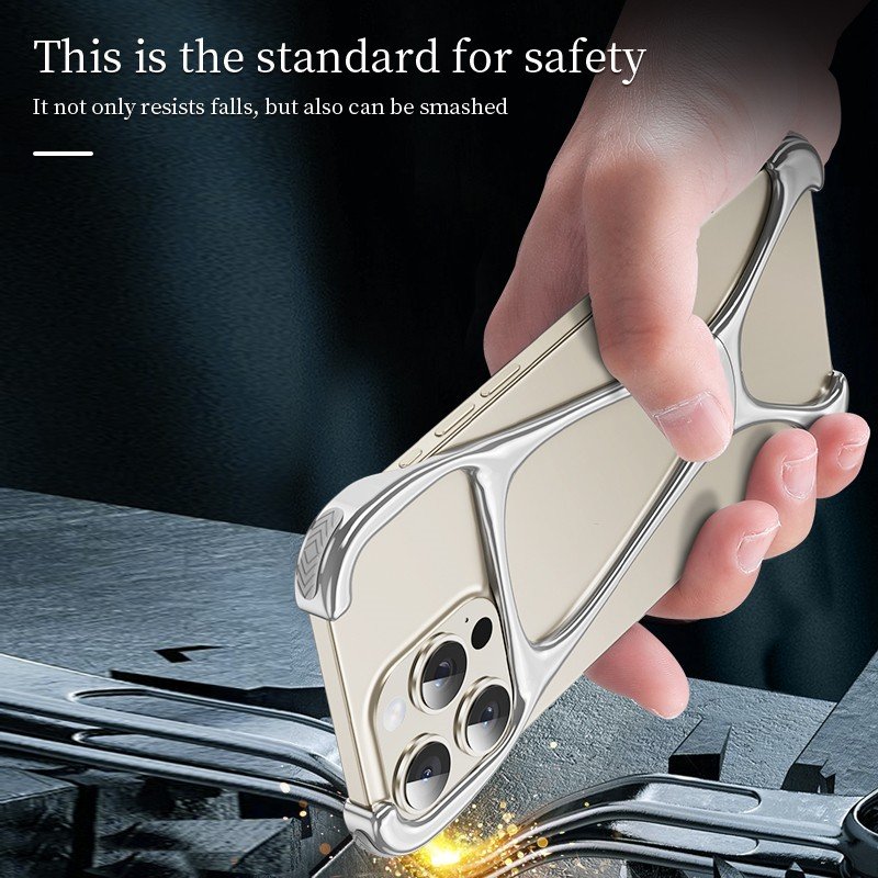 Mobile Phone Cases Cellphone Case Screen Lens Zinc Alloy Luxury Protection Shockproof for Iphone 15 14 Mobile Phone Accessories