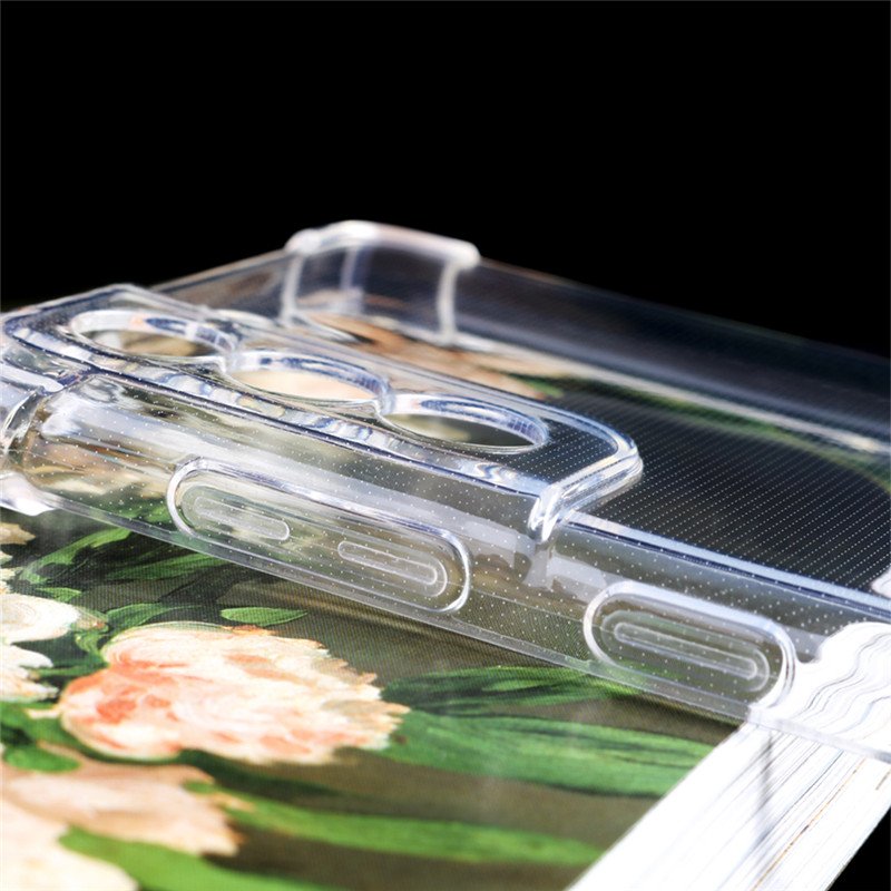 Luxury Clear Silicone Soft Phone Case For Samsung Galaxy S24 Ultra S23 S22 S21 S20 FE S10 S9 S8 Note20 Ultra Shockproof Cover