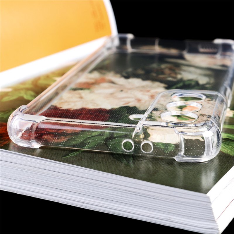 Luxury Clear Silicone Soft Phone Case For Samsung Galaxy S24 Ultra S23 S22 S21 S20 FE S10 S9 S8 Note20 Ultra Shockproof Cover