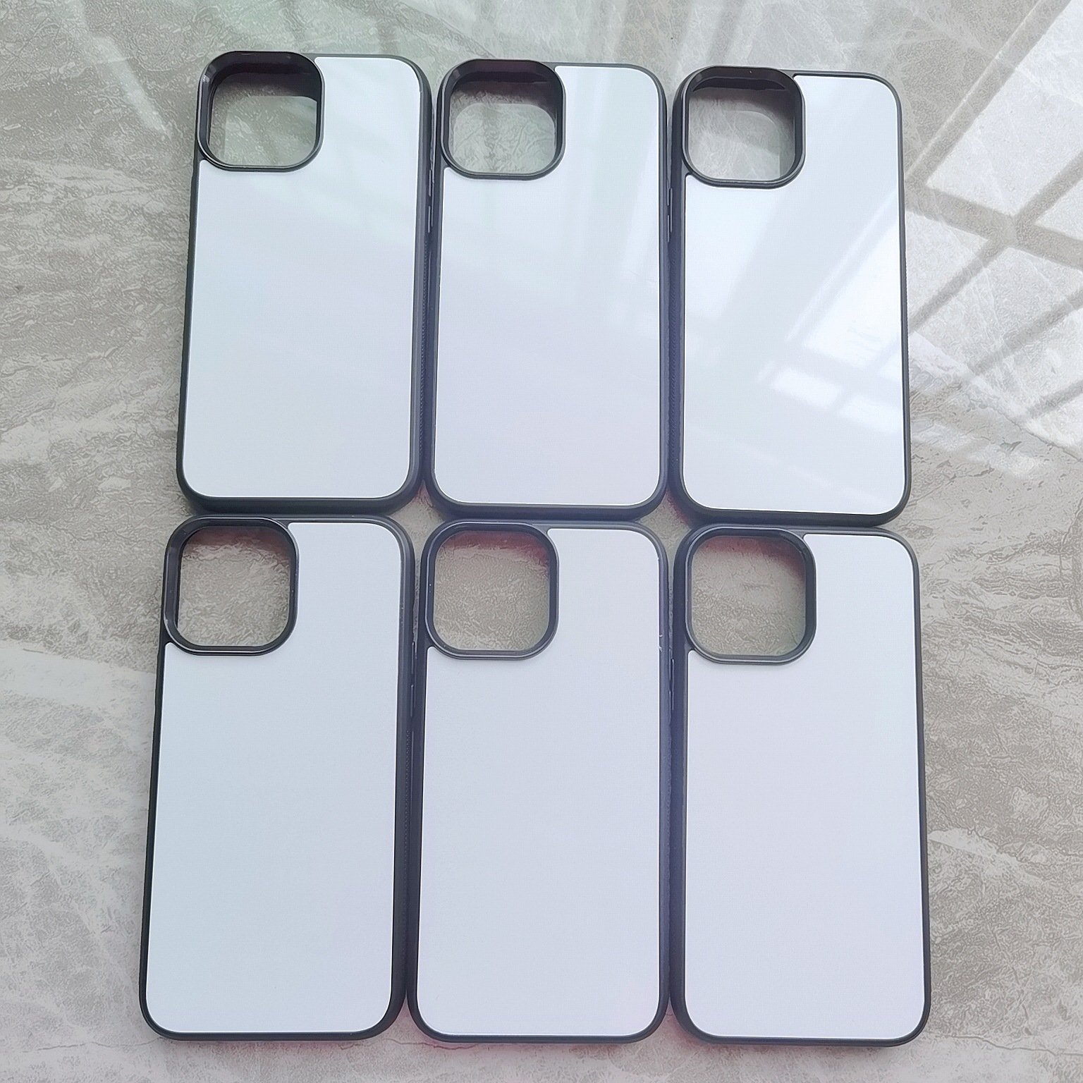 Popular Blank Sublimation 2D TPU Phone Case For iPhone 15 / 15 Pro max / 15 Pro / 15 Plus