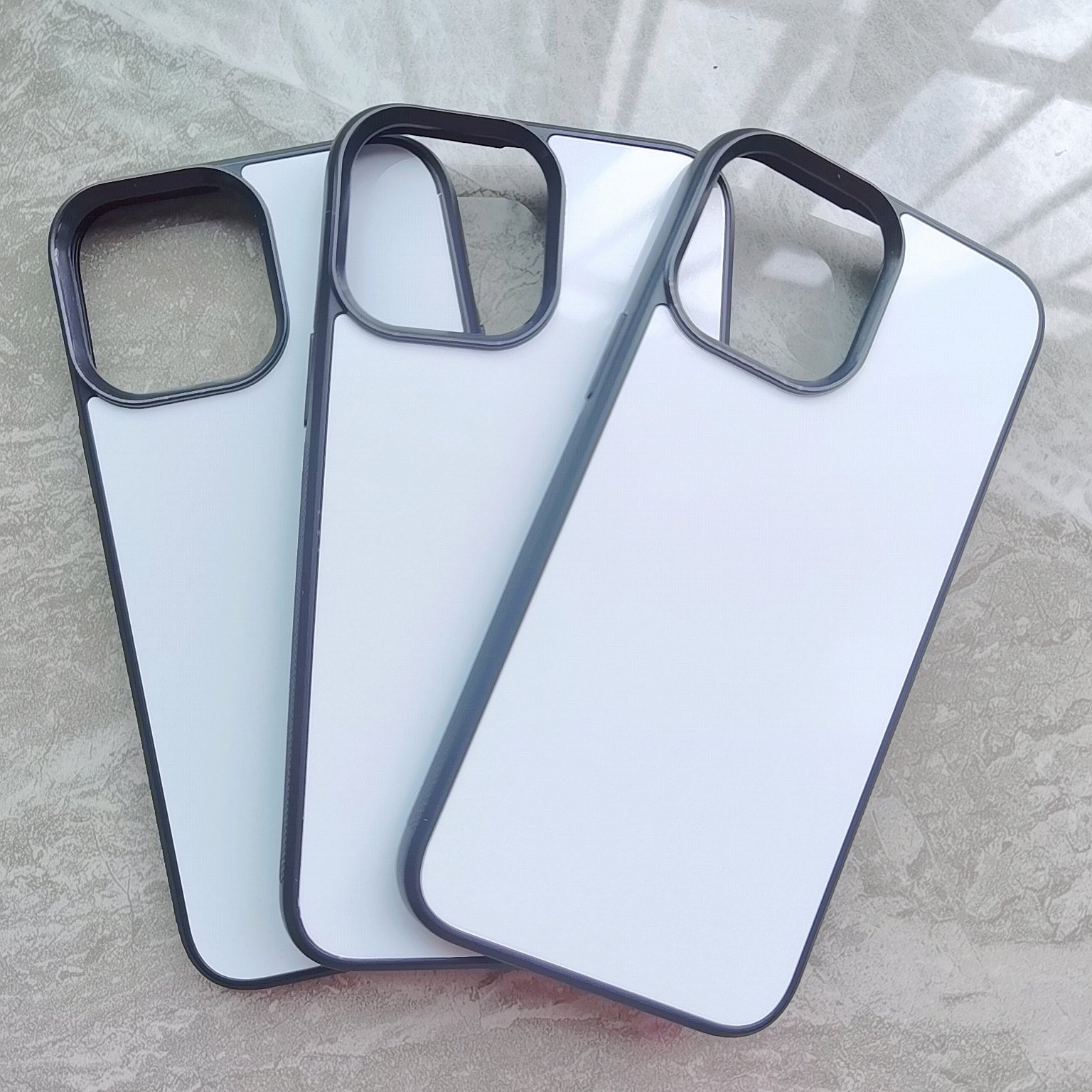 Popular Blank Sublimation 2D TPU Phone Case For iPhone 15 / 15 Pro max / 15 Pro / 15 Plus