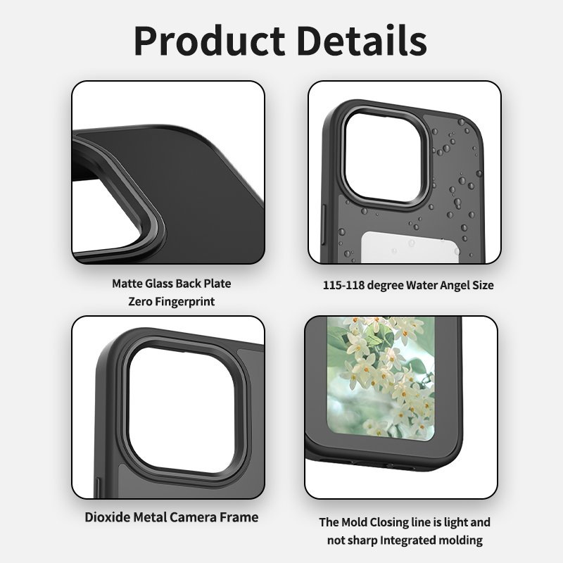 NFC Smart ink Screen Phone Case for iphone 13 13pro promax DIY Display Mobile Phone Case for iphone 15 15pro Phone Case