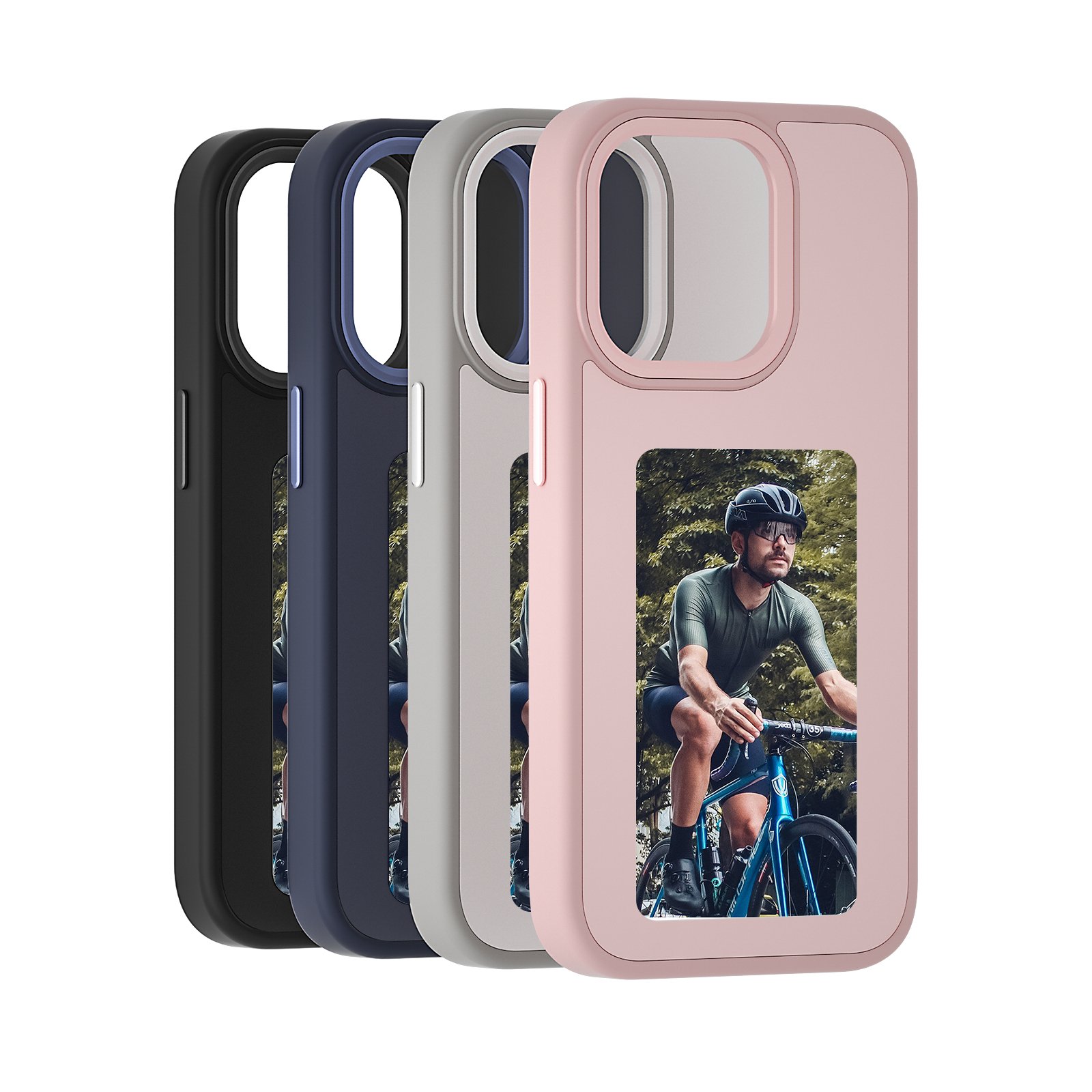 NFC Smart ink Screen Phone Case for iphone 13 13pro promax DIY Display Mobile Phone Case for iphone 15 15pro Phone Case