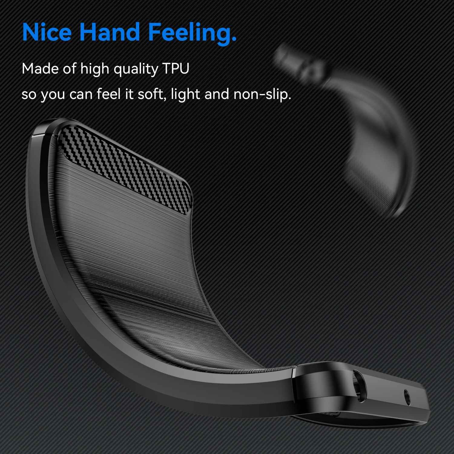 Hot Sale Carbon Fiber Case For Samsung a05S Mobile Phone case Shockproof Back Cover for Samsung A05 A15