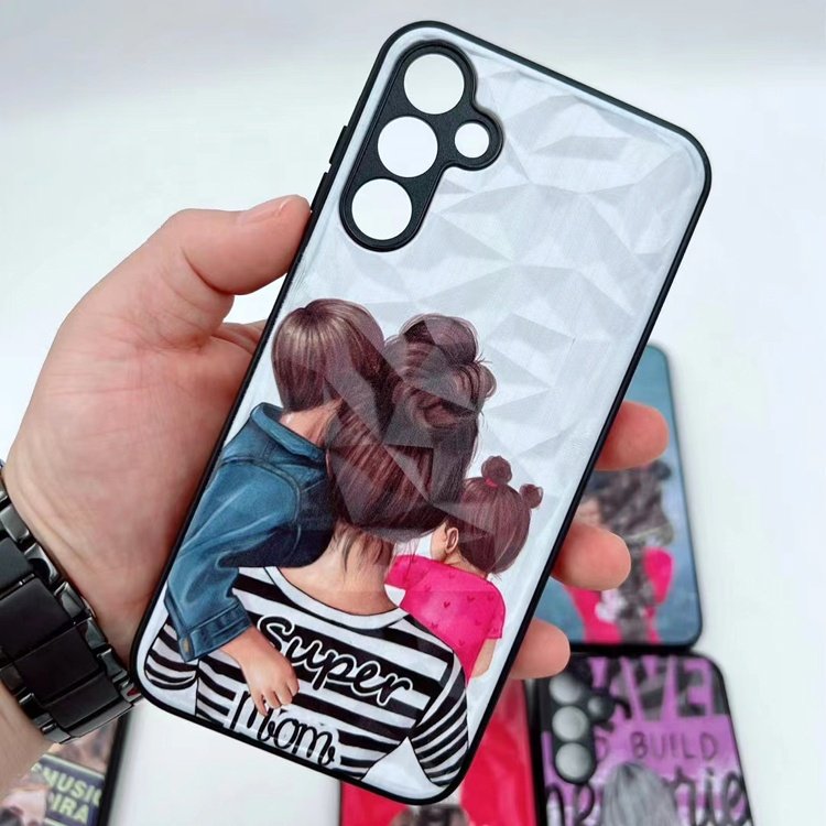hot sell wholesale factory cheap price woman design diamond pattern mobile phone case for iphone 15 14 13 12 11 pro max plus 7 8