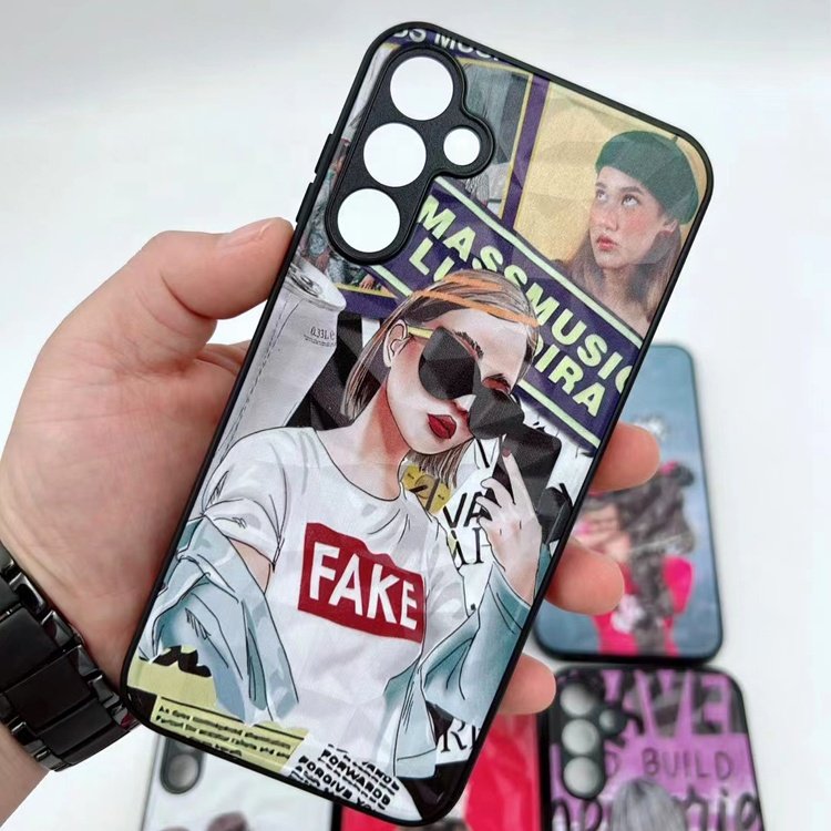 hot sell wholesale factory cheap price woman design diamond pattern mobile phone case for iphone 15 14 13 12 11 pro max plus 7 8