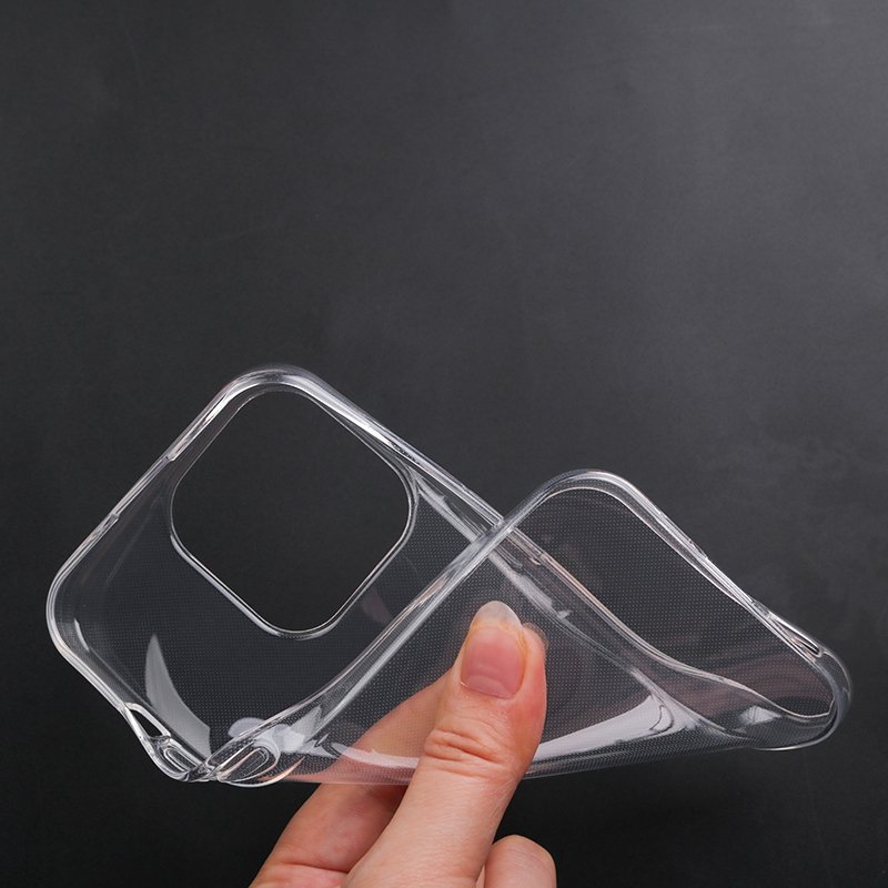 Cheap Hot Selling Transparent Mobile Phone Cover Soft Silicone Phone Case For iPhone 14 16 Pro Max