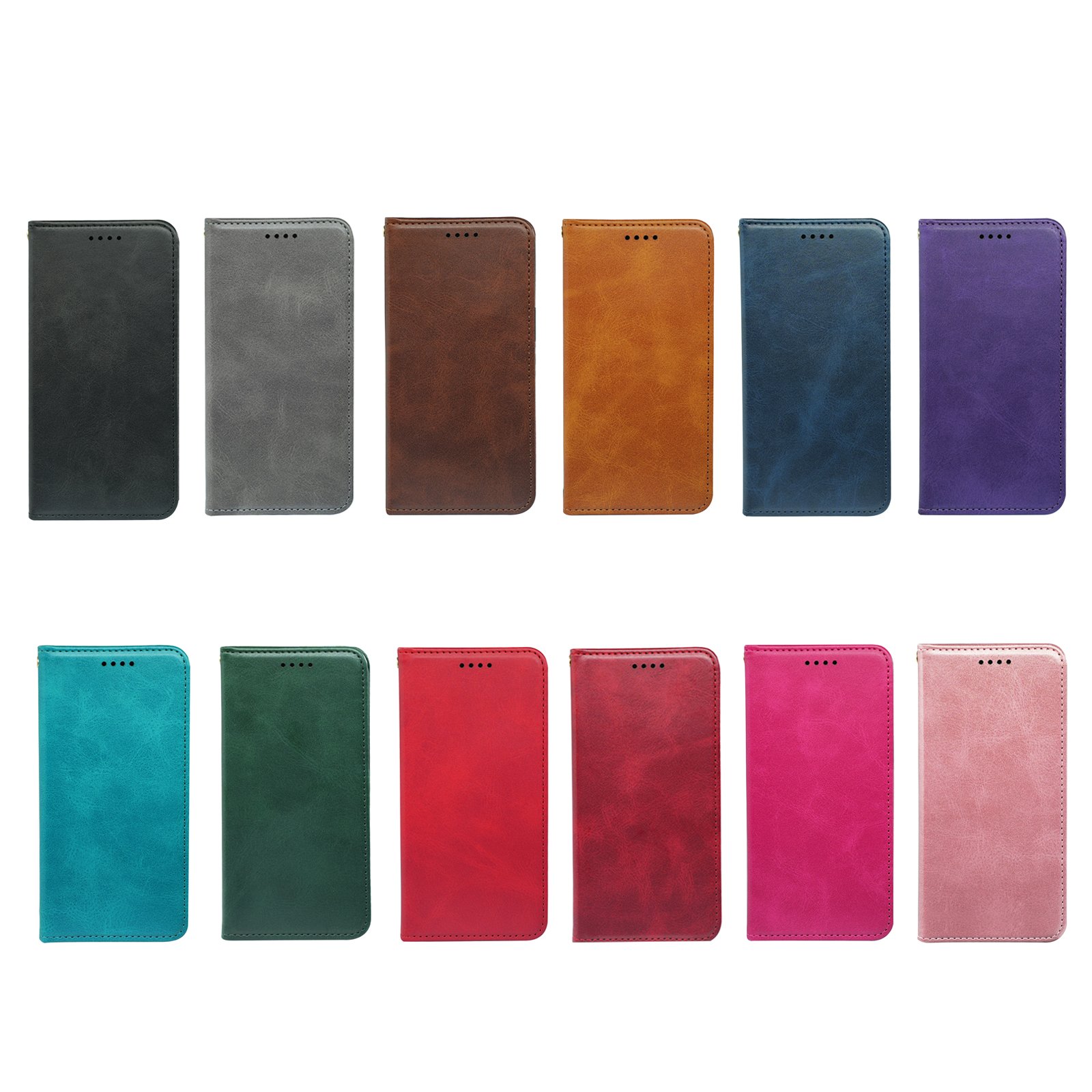 Flip Wallet Cell Phone Case For iPhone 16 Pro Max 15 14 13 12 11 XR XS 7 8 Plus Leather Magnetic Protective Cover
