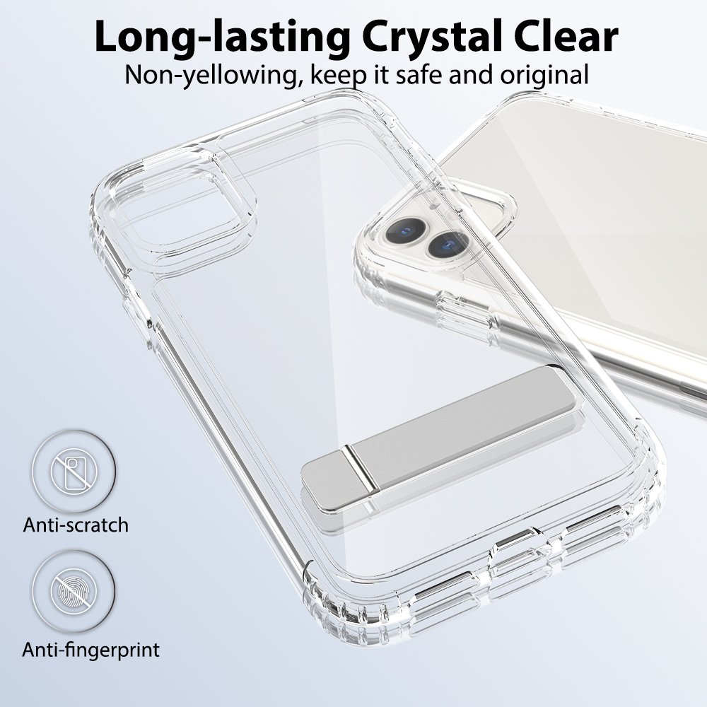 One-word Stand Cases For iPhone 11 Shockproof Transparent Cell Phone Back Cases Cover Clear Suitable For Apple Mobile Phone Case