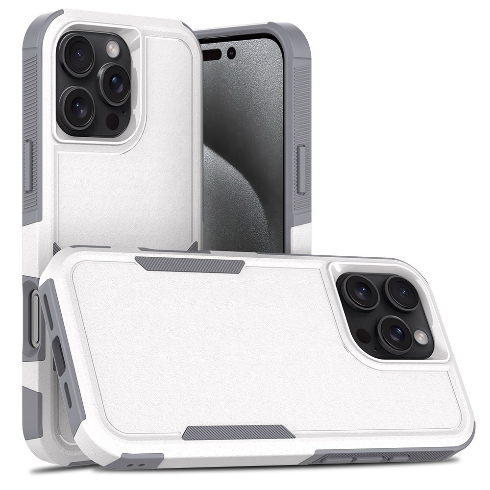 Vkoo New 360 Degree Anti-Fall Protection Mobile Phone Cases For iPhone 16 15 14 Camera&Screen Full Coverage Phone Cover Bags