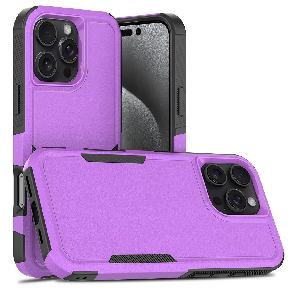 Vkoo New 360 Degree Anti-Fall Protection Mobile Phone Cases For iPhone 16 15 14 Camera&Screen Full Coverage Phone Cover Bags