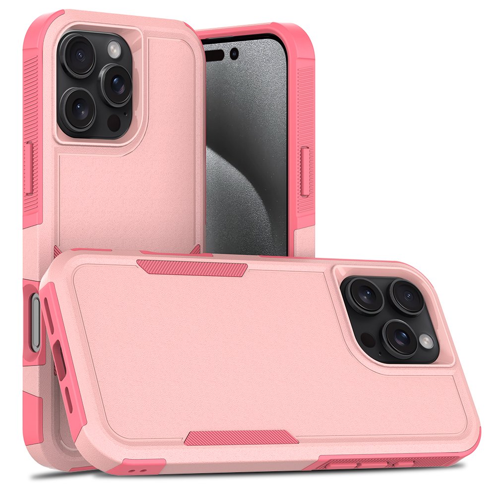 Vkoo New 360 Degree Anti-Fall Protection Mobile Phone Cases For iPhone 16 15 14 Camera&Screen Full Coverage Phone Cover Bags