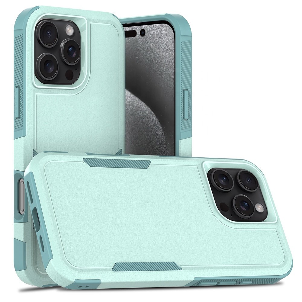 Vkoo New 360 Degree Anti-Fall Protection Mobile Phone Cases For iPhone 16 15 14 Camera&Screen Full Coverage Phone Cover Bags