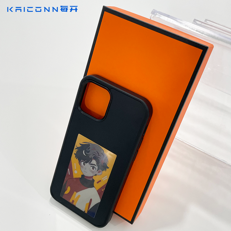 Best Selling Photo Projection Digital Diy E Ink Screen Display Smart Window Mobile Phone Case For Iphone 12 13 14 15 Pro Max