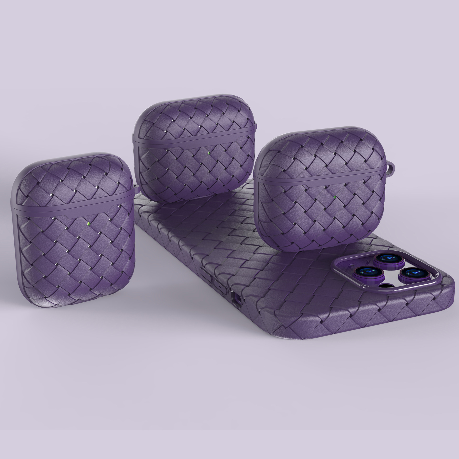 Factory lightweight Luxury high quality woven pattern soft cell phone case for iphone 16 15 14 13 12 pro max mobile phone case